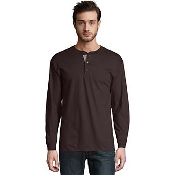 Men's Hanes® Beefy Heavyweight Henley