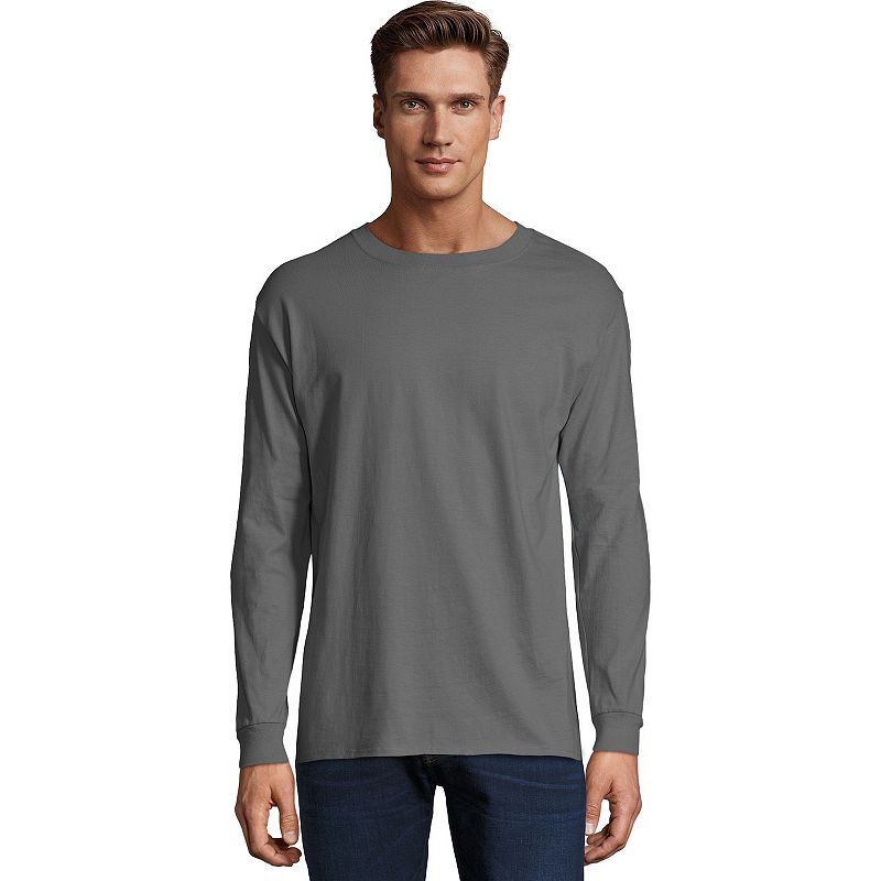 UPC 723652114283 product image for Men's Hanes® Beefy Heavyweight Tee, Size: Large, Grey Gray | upcitemdb.com