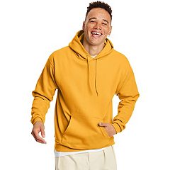 Mens yellow pullover hoodie hotsell