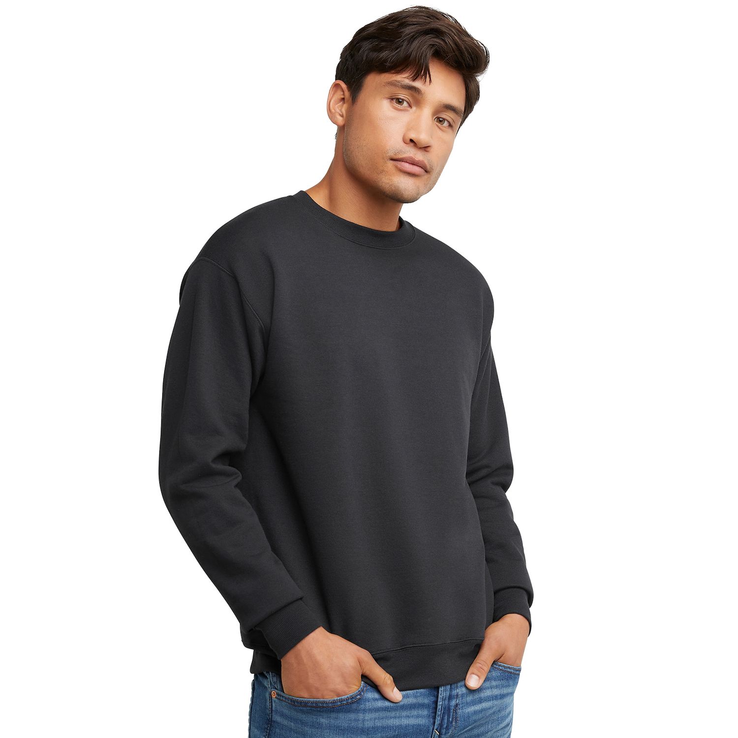 hanes gray sweatshirt