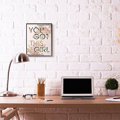 Stupell Home Decor You Got This Girl Framed Wall Art