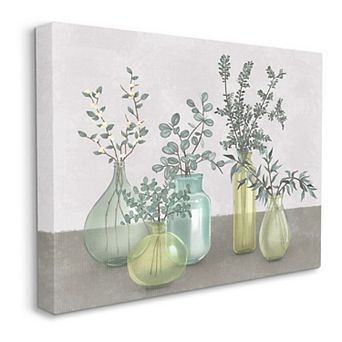 Stupell Home Decor Plants Vases Canvas Wall Art