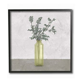 Stupell Home Decor Plant Vase Framed Wall Art