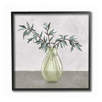 Stupell Home Decor Vase Plant Framed Wall Art