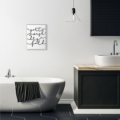 Stupell Home Decor Sort Wash Dry Laundry Framed Wall Art