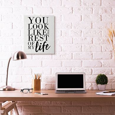 Stupell Home Decor Romantic Family Canvas Wall Art