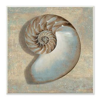 Stupell Home Decor Shell Beach Plaque Wall Art