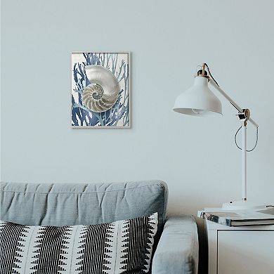 Stupell Home Decor Shell Coral Framed Wall Art