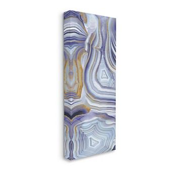 Stupell Home Decor Agate Pattern Abstract Canvas Wall Art