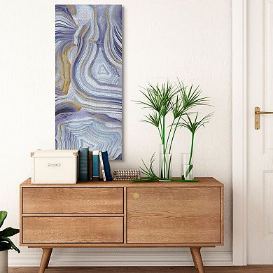 Stupell Home Decor Agate Pattern Abstract Canvas Wall Art