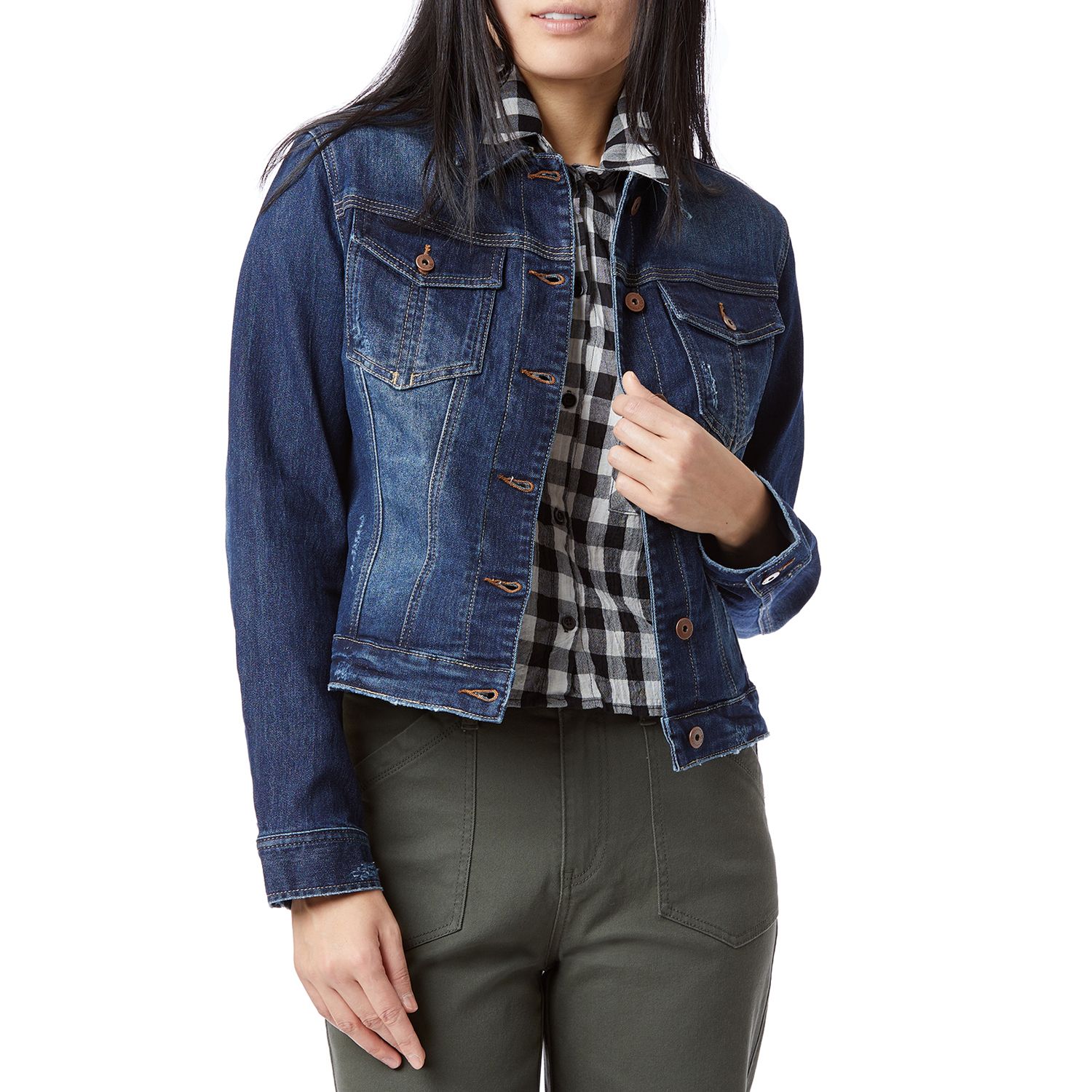 gray denim jacket womens