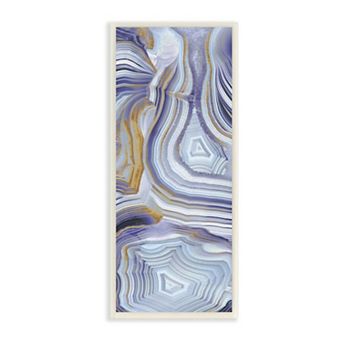 Stupell Home Decor Agate Pattern Abstract Plaque Wall Art