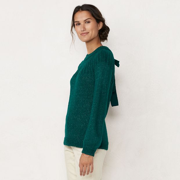 Women's LC Lauren Conrad Bow-Back Sweater