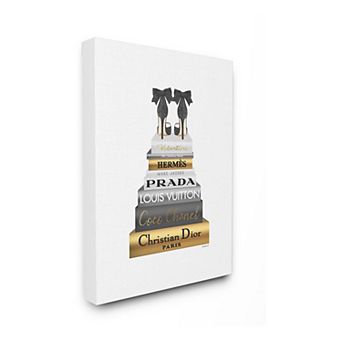 Stupell Home Decor Black Heels Canvas Wall Art