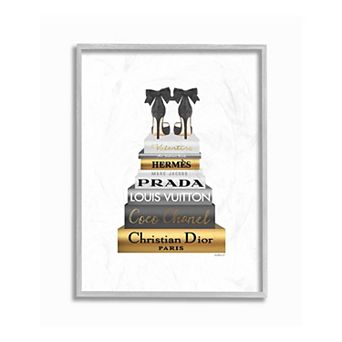 Stupell Home Decor Black Heels Framed Wall Art