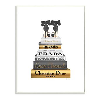 Stupell Home Decor Black Heels Plaque Wall Art