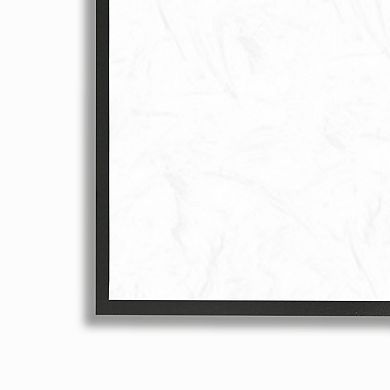 Stupell Home Decor White Flower Bookstack Framed Wall Art