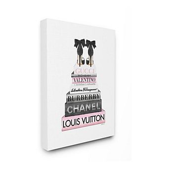 Stupell Home Decor Black Heels Fashion Canvas Wall Art