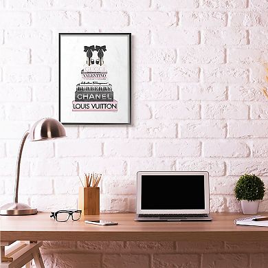 Stupell Home Decor Black Heels Fashion Framed Wall Art
