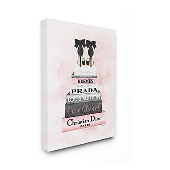 Stupell Home Decor Black Heels Canvas Wall Art