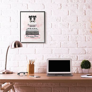 Stupell Home Decor Black Heels Black Framed Wall Art