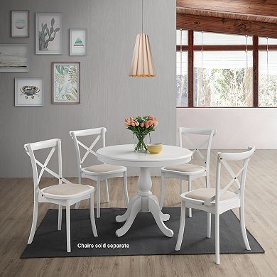 Carolina Cottage Fairview 42-in. Pedestal Dining Table