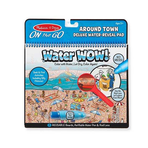 Melissa & Doug On the Go Water Wow! Reusable Water-Reveal Activity