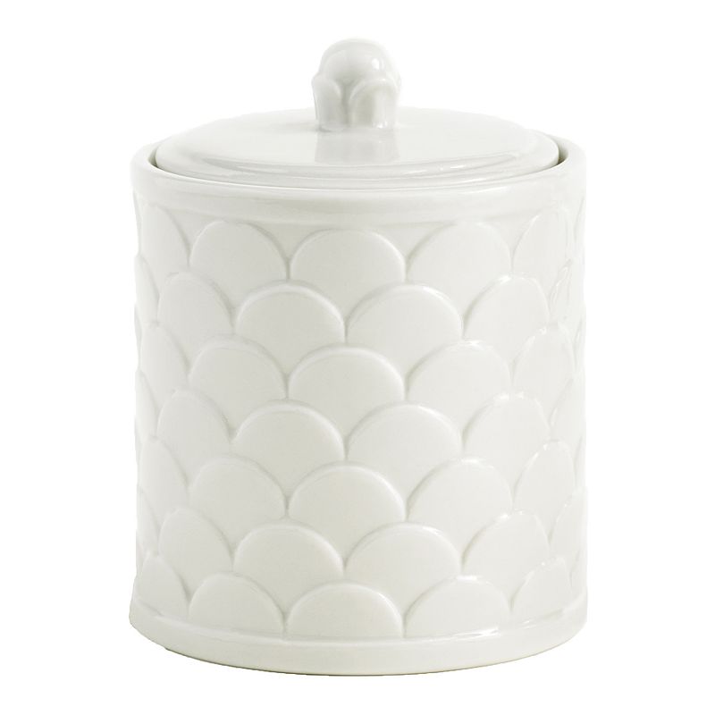 62617504 Cassadecor Duomo Cotton Jar, White, CVRED JAR sku 62617504