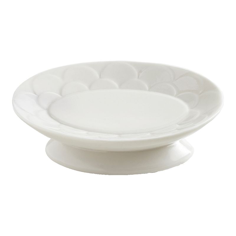 62617505 Cassadecor Duomo Soap Dish, White sku 62617505