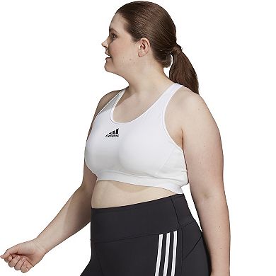 Plus Size adidas Don't Rest Alphaskin Medium Support Sports Bra