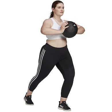 Plus Size adidas Don't Rest Alphaskin Medium Support Sports Bra