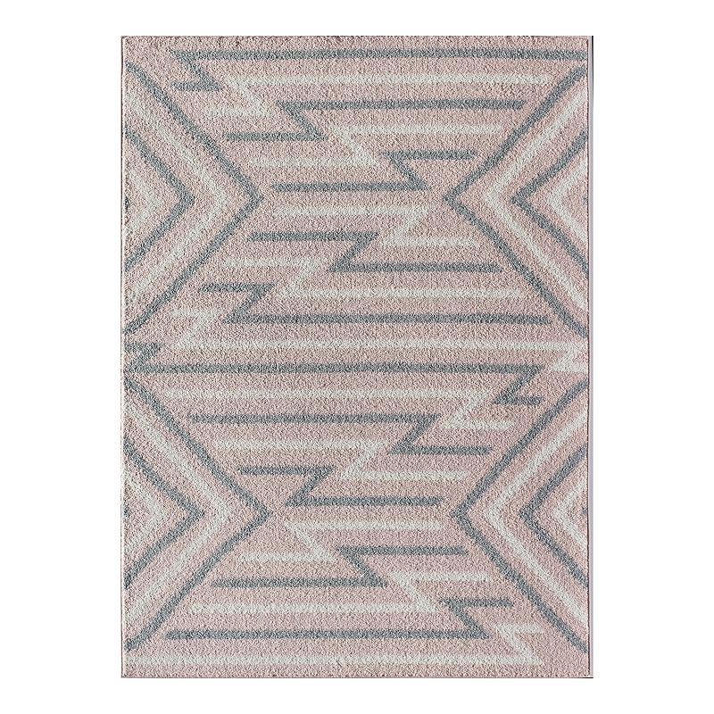 Rugs America Rug, Pink, 8X10 Ft