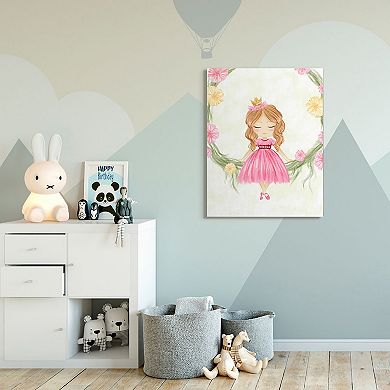 Stupell Home Decor Glam Princess Canvas Wall Art