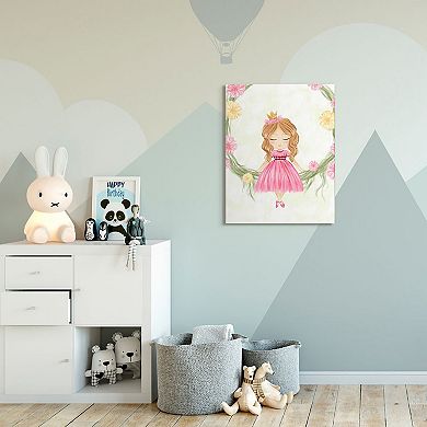 Stupell Home Decor Glam Princess Canvas Wall Art