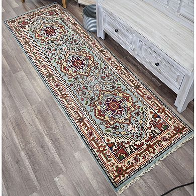 Rugs America Rich Ovalle Print Runner Rug