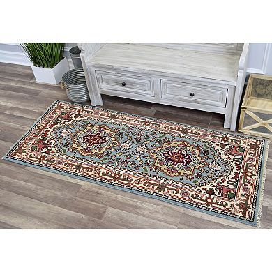 Rugs America Rich Ovalle Print Runner Rug