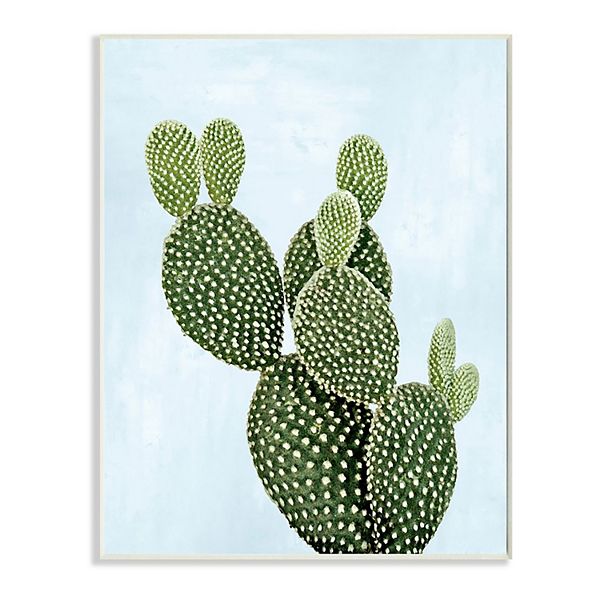 Stupell Home Decor Cactus Prickly Pear Plaque Wall Art