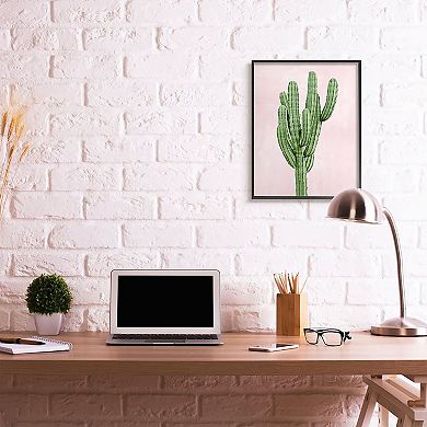 Stupell Home Decor Desert Cactus Succulent Framed Wall Art