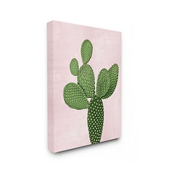 Stupell Home Decor Prickly Cactus Canvas Wall Art