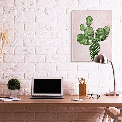 Stupell Home Decor Prickly Cactus Canvas Wall Art