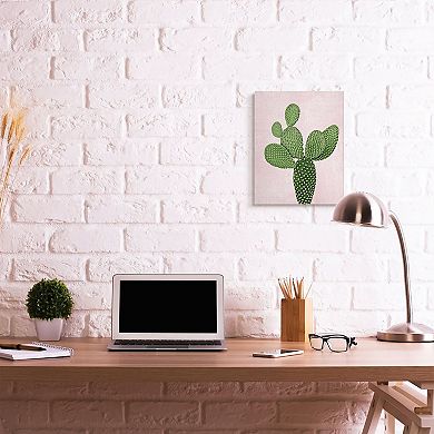 Stupell Home Decor Prickly Cactus Canvas Wall Art