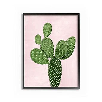 Stupell Home Decor Prickly Cactus Framed Wall Art