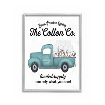 Stupell Home Decor Toilet Paper Truck Framed Wall Art