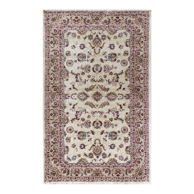 Rugs America Bardot Rug, White, 8X10 Ft