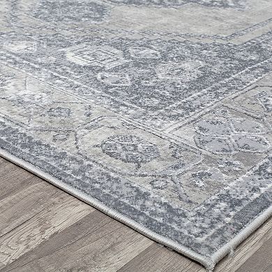 Rugs America Emali Graywash Rug