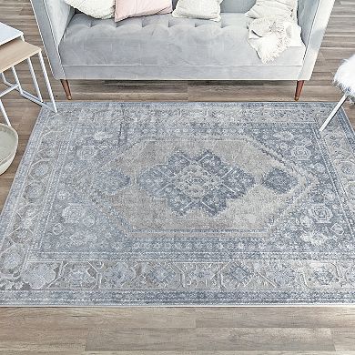 Rugs America Emali Graywash Rug