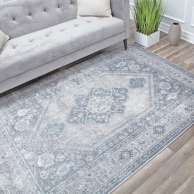 Rugs America Emali Graywash Rug