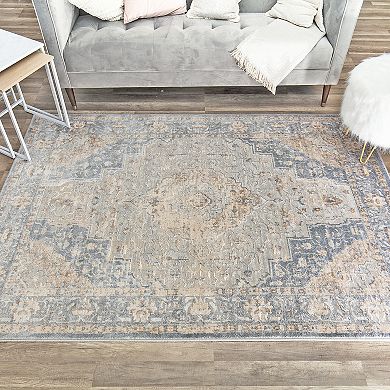 Rugs America Emali Taupe Gray Rug
