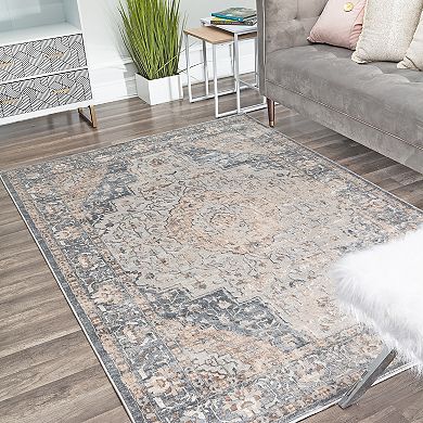 Rugs America Emali Taupe Gray Rug