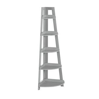 RiverRidge Home Amery 5 tier Corner Ladder Shelf